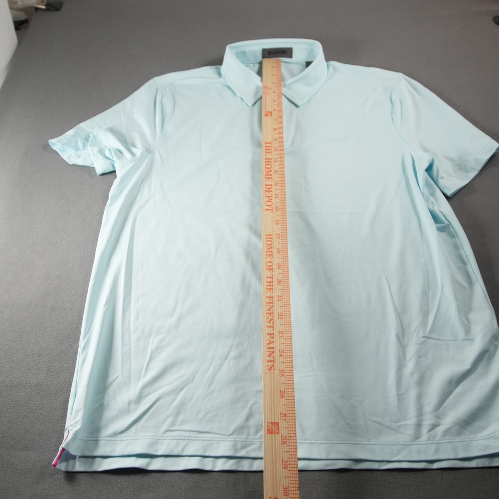 G/FORE Men's Light Blue Polo Shirt - Picture 4 of 13